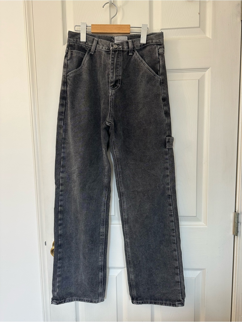 Cargo Jeans - Gray wash